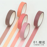 5 Roll Basic Solid Color