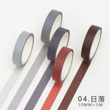 5 Roll Basic Solid Color