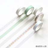 5 Roll Basic Solid Color