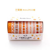 10 Roll Colorful Design