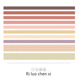 10 Roll Cute Basic Color