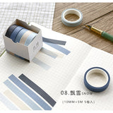 5 Roll Basic Solid Color