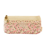 Flower Canvas Double Zipper