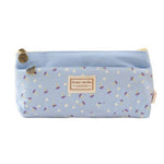 Flower Canvas Double Zipper